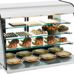 Vestavná neutrální vitrína CS 140L otevřená přední