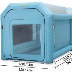 Nafukovací mobilní lakovna , stříkací stan 4 x 2.5 x 2.5m