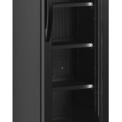 Chladicí skříň prosklené dveře Tefcold FS176H Black