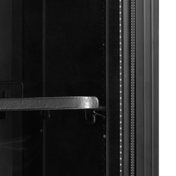 Chladicí skříň prosklené dveře Tefcold FS176H Black