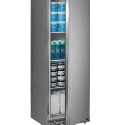 Chladicí skříň plné dveře, nerez opláštění TEFCOLD UR 400 S