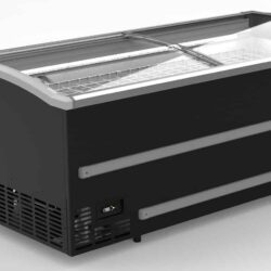 Pultová mraznička prosklená CS Supremarket 7072A 002 černá