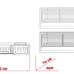 Gril na dřevěné uhlí PEVA B Top 160
