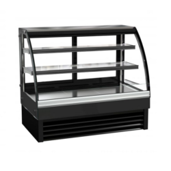 Cukrářská vitrína CS 120cm 236L oblá