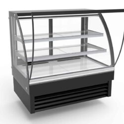 Cukrářská vitrína CS 120cm 236L oblá