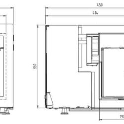 Chladící box na mléko CS CAPPUCCINO