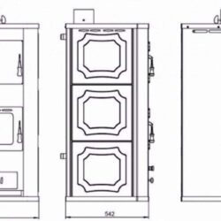 Krbová kamna s výměníkem PRITY WD W29