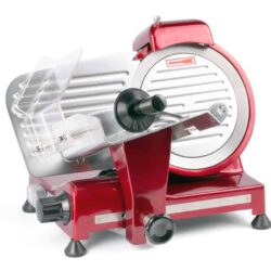 Nářezový stroj, HENDI, 220 mm – červený