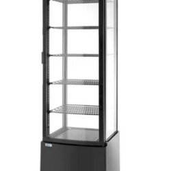 Chlazená skříň displeje, 270 l, Arktic, černá