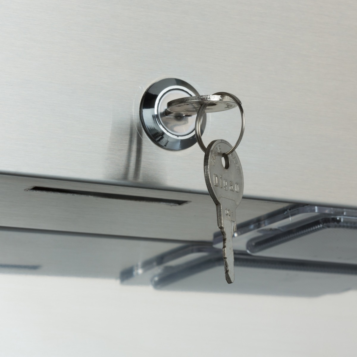 Chladnička - 800 l - 6 nastaviteľných políc - na kolieskach - nerezová oceľ – Obrázok 4