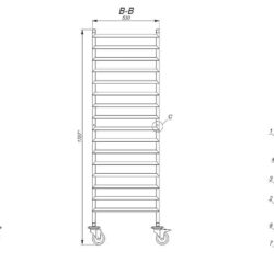 Vozík na GN CS  1/1GN 16X