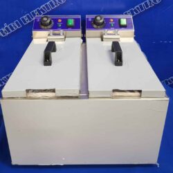 Gastro fritéza 2 x 8 litrů 6kW hluboká