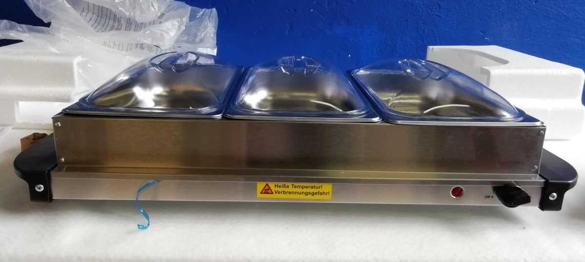 Elektrická ohrievacia doska 3x GN 1/3 – Obrázok 7