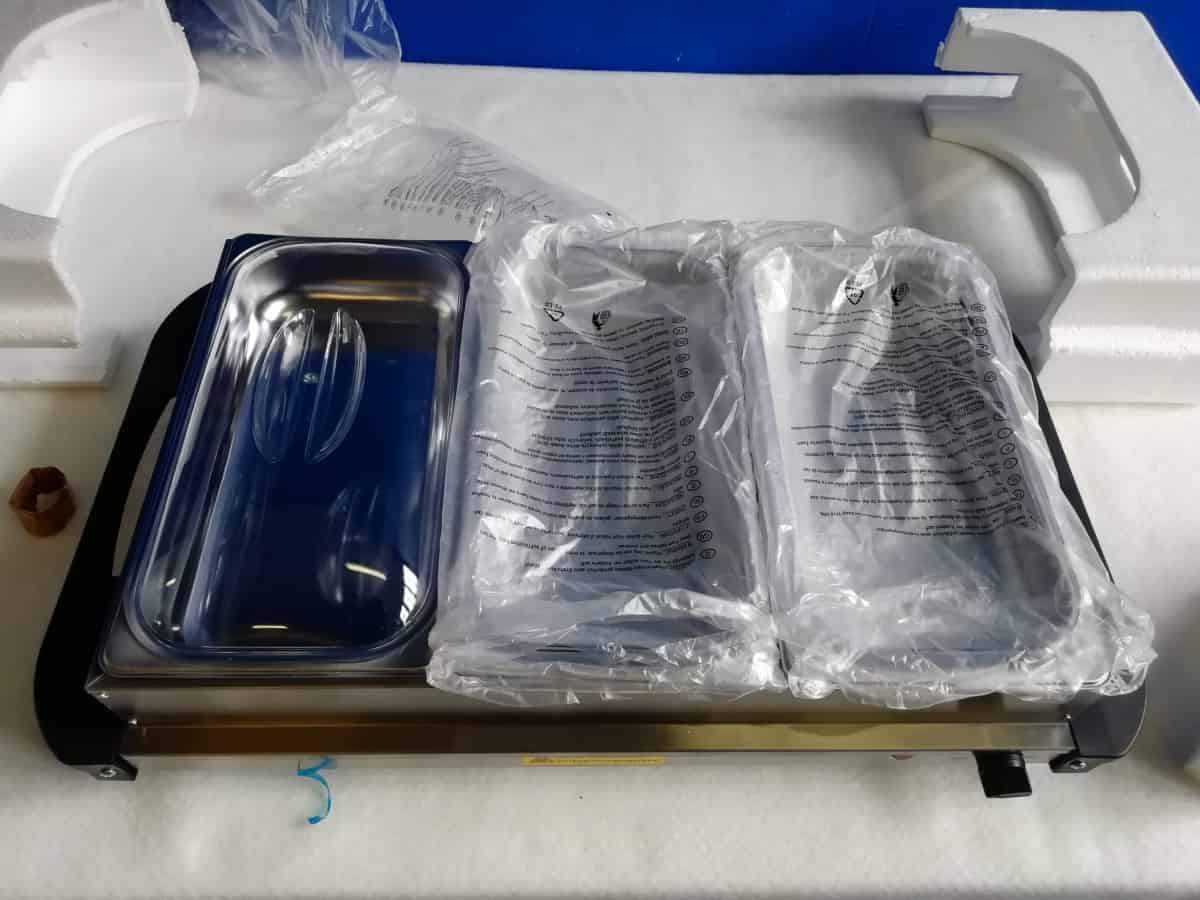 Elektrická ohrievacia doska 3x GN 1/3 – Obrázok 8