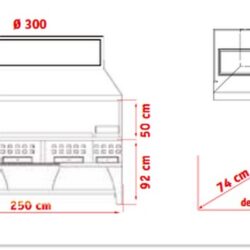 Špízový gril GS 250