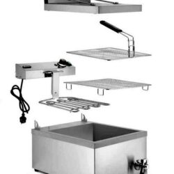 Fritéza na koblihy, 12 l, HENDI, 3500W