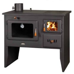 Sporák na tuhá paliva s teplovodním výměníkem PRITY W12 1P41, levá