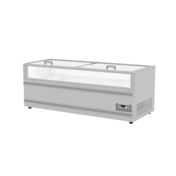 Trubicový mrazák s předním sklem SMR 2500L CLS