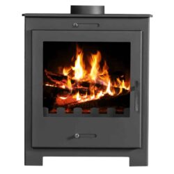 Krbová kamna s výměníkem VICTORIA Nero Lux B