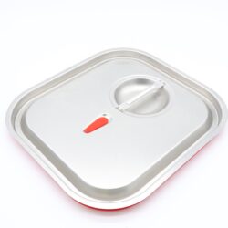 Víko z gastronádob 2/3 GN - vzduchotěsné - nerezová ocel