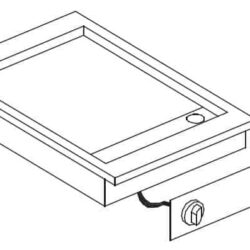 Vestavná smažící pánev CSEL 400V