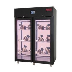 Skříň na zrání/uskladnění masa Klima Meat System Double černá 100/230 kg