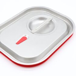Víko z gastronádob 1/2 GN - vzduchotěsné - nerezová ocel
