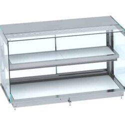 Vestavná teplá vitrína CS Keramic 3/1 bílá