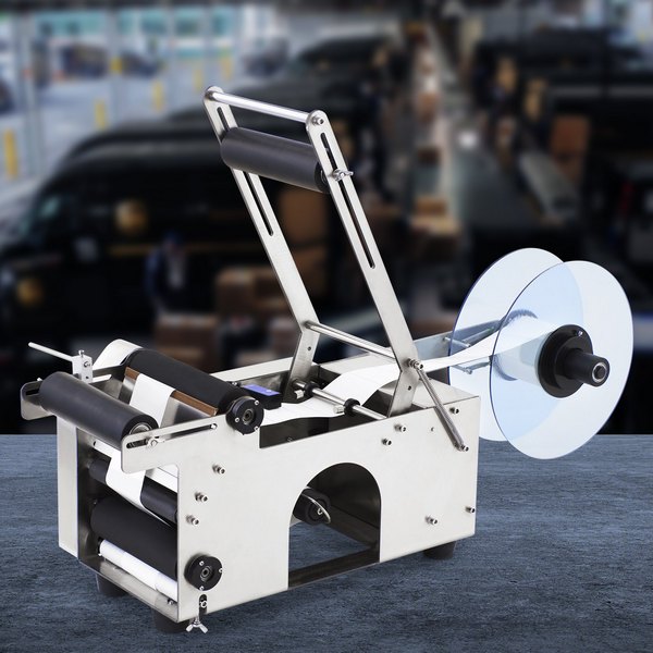 Poloautomatický stroj na etiketovanie okrúhlych fliaš, 50ks/min, 12-90mm – Obrázok 16