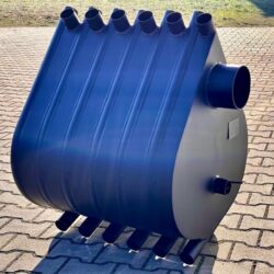 Teplovzdušná kamna Firebull S12 ,25kW/500m3 Prosklená