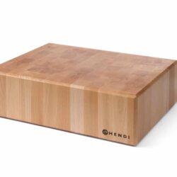 Dřevěný řeznický špalek bez základny, HENDI, 50x40x15cm