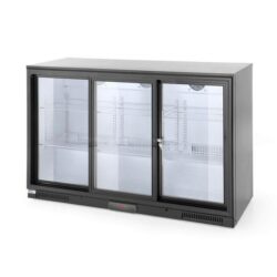 Zadní barová chladnička s trojitými posuvnými dveřmi, Arktic, 308L