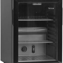 TEFCOLD prosklená lednice TM 44G černá