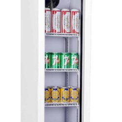 Chladnička CS 7455A 1385 úzká prosklená