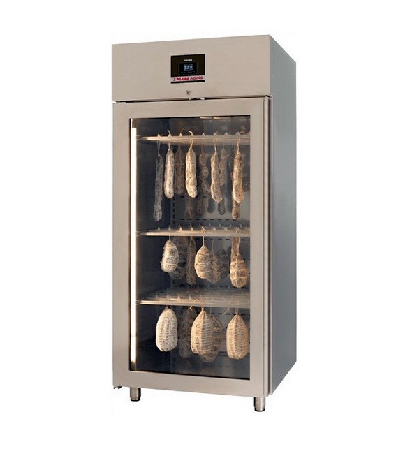 Skriňa na zrenie / uskladnenie salám, syrov Klíma Aging Basic 50/80 kg – Obrázok 2