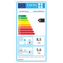 Krbová vložka s teplovodním výměníkem VICTORIA Senator B