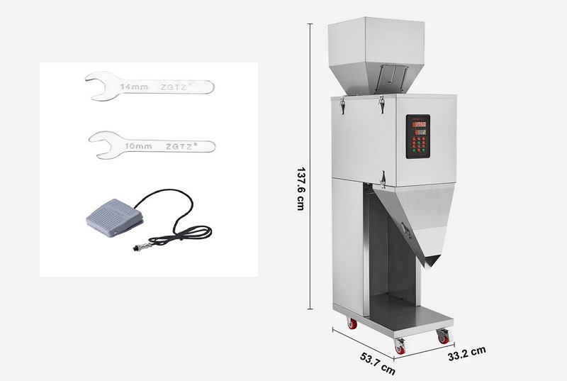 Automatický stroj na balení prášku 20-5000g