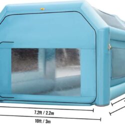 Nafukovací mobilní lakovna , stříkací stan 6 x 3 x 2.5m