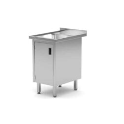 Mycí stůl s dvířky, HENDI, Profi Line, 50x70x85cm