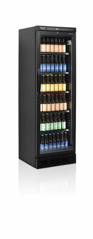 Chladiaca skriňa presklené dvere TEFCOLD CEV 425 BLACK – Obrázok 5