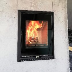 krbová vložka ALMERIA - černá s rámečkem