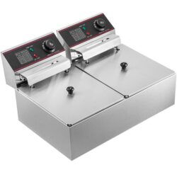 Elektrická fritéza 12L 5000W s dvojitým košem