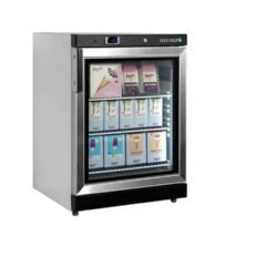 Mrazicí skříň prosklené dveře, bílá TEFCOLD UF 200 VG