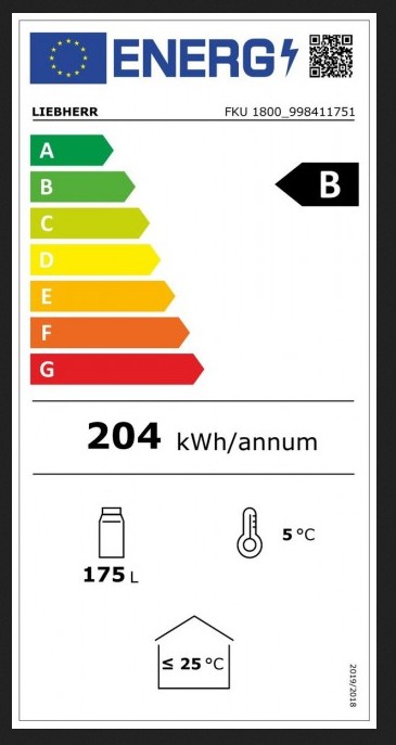 LIEBHERR FKU 1800 737 podstavná chladnička – Obrázok 12