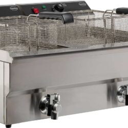 Elektrická pultová fritéza CS 2X10L