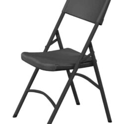 Cateringová židle černá, HENDI, max. nosnost 180 kg., 540x440x(H)840mm