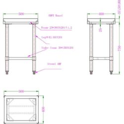 Řeznický špalek Polyetylen