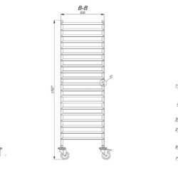 Vozík na GN CS 1/1GN 20X