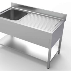 CS700 Dřezový stůl levý 1400