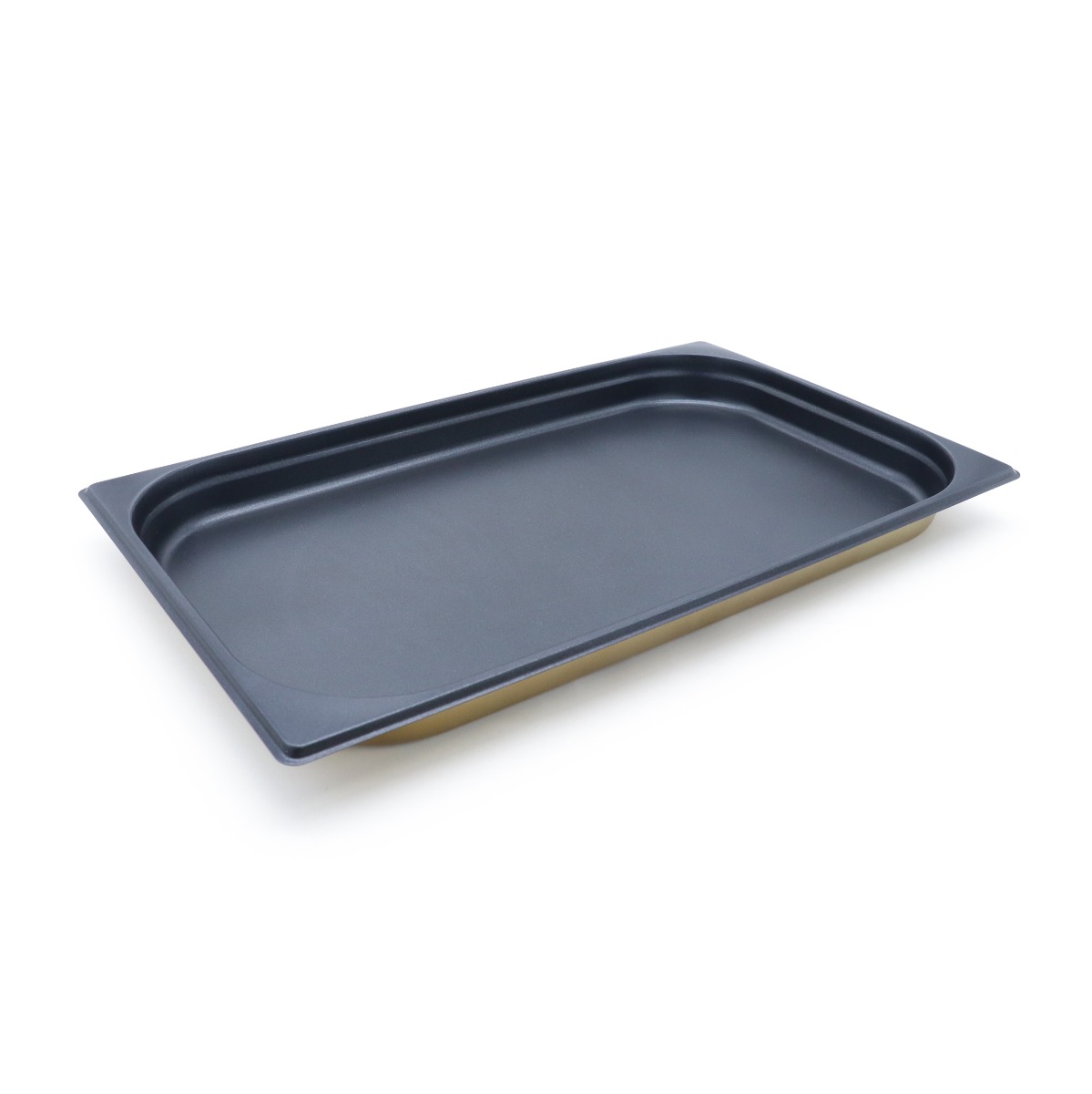 Gastronádoba 1/1 GN – nepriľnavá – hĺbka 4 cm – 53 x 32,5 cm – oceľ – Obrázok 4